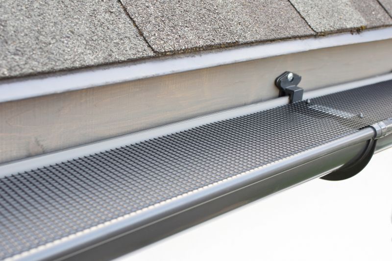 Before and After Gutter Cover Installation